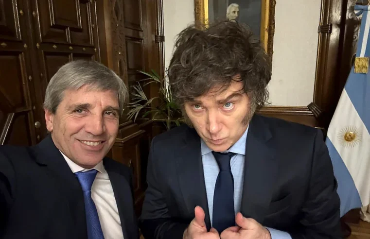 Caputo y Milei