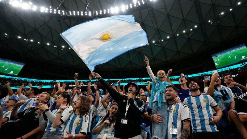 Polémica por Malvinas: restringen el ingreso de banderas y carteles en la semifinal entre Argentina e Inglaterra